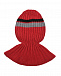 Шапка-шлем с полосками, красная Chobi | Фото 2