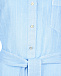 Платье-рубашка в тонкую полоску с поясом 120% Lino | Фото 7