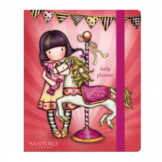 Ежедневник &quot;Carousel&quot;, розовый Santoro | Фото 1
