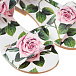 Босоножки на липучке с принтом &quot;Тропические розы&quot; Dolce&Gabbana | Фото 6