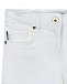 Белые шорты с аппликацией &quot;Ромашка&quot; Moschino | Фото 3