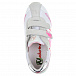 Белые кроссовки с розовым логотипом Naturino | Фото 4