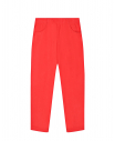 Красные флисовые брюки