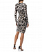 Бежевое платье c леопардовым принтом Roberto Cavalli | Фото 6