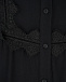 Черное платье с шитьем Dan Maralex | Фото 5