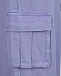 Сиреневые джинсы с карманами-карго Self Portrait | Фото 9