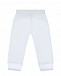 Белые спортивные брюки с черным лого Dsquared2 | Фото 2