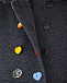 Серое пальто с капюшоном Dolce&Gabbana | Фото 5