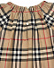 Бежевое платье с шортиками Burberry | Фото 6