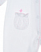 Белый комбинезон с вышивкой &quot;феи&quot; Lyda Baby | Фото 3