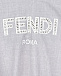 Серая толстовка-худи из костюмной шерсти Fendi | Фото 5