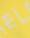 Желтая толстовка-худи с белым лого MM6 Maison Margiela | Фото 4