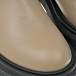Бежевые ботинки челси с зеленой резинкой MARNI | Фото 6