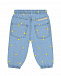 Голубые джинсы с вышивкой &quot;солнце&quot; Stella McCartney | Фото 2