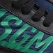 Высокие кроссовки с зеленым лого MSGM | Фото 6