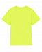 Желтая футболка с принтом &quot;обезьяна в очках&quot; Diesel | Фото 2