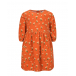 Оранжевое платье с принтом &quot;ромашки&quot; Stella McCartney | Фото 1