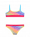 Раздельный купальник со сплошным разноцветным лого Dolce&Gabbana | Фото 2