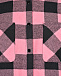 Куртка-рубашка в черно-розовую клетку Dan Maralex | Фото 7