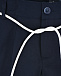 Синие брюки с белым шнурком Baby A | Фото 3