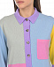 Рубашка из кашемира в стиле color block Allude | Фото 7