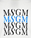 Белая футболка с логотипом MSGM | Фото 3
