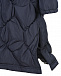 Темно-синее стеганое пальто Emporio Armani | Фото 4