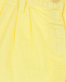 Желтые шорты с отворотами IL Gufo | Фото 3