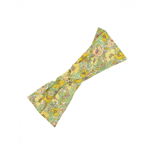 Желтая повязка с цветочным принтом Paade Mode | Фото 1