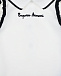 Белый песочник с черными рюшами Emporio Armani | Фото 3