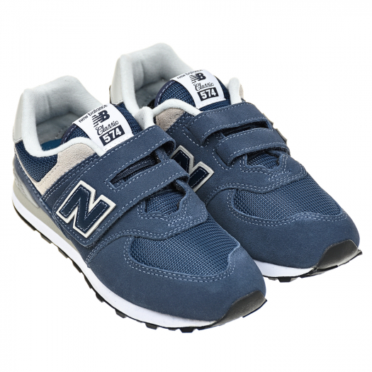 Кроссовки из замши NEW BALANCE на липучках  | Фото 1