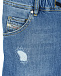 Голубые джинсовые шорты Diesel | Фото 3