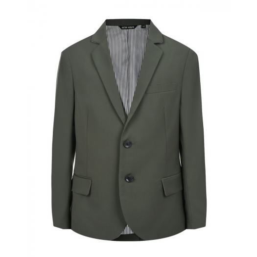 Темно-зеленый однобортный пиджак Antony Morato | Фото 1