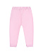 Розовые спортивные брюки с оборками Sanetta fiftyseven | Фото 2