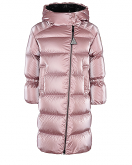 Розовое пальто-пуховик Moncler , арт. 1C544 10 53A3H 514 | Фото 1