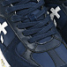 Кроссовки с белым лого, темно - синие will be Premiata | Фото 6