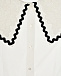 Белая рубашка с кружевным воротником Vivetta | Фото 6