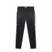 Черные брюки из кожи с эластичным поясом Brunello Cucinelli | Фото 1