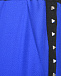 Синие брюки с заклепками на лампасах Parosh | Фото 6