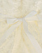 Белое платье с бантом на поясе Aletta | Фото 3
