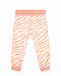 Пижама персикового цвета с принтом &quot;зебры&quot; Sanetta | Фото 4