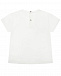 Белая футболка с принтом &quot;земляника&quot; Roberto Cavalli | Фото 2
