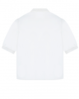 Белая рубашка с вышитым бантом Emporio Armani Белый, арт. 3L3C01 3N3SZ 0100 | Фото 2