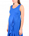Синее платье для беременных с оборкой Attesa | Фото 6