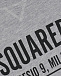 Серый свитшот с черным лого Dsquared2 | Фото 3