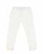 Белые спортивные брюки с черным логотипом Moschino | Фото 2