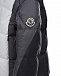 Бело-серая куртка color block Moncler | Фото 5