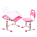 Комплект парта и стул трансформеры, Vanda Pink Cubby | Фото 1