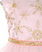 Розовое платье с многоярусной юбкой  | Фото 5