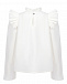 Белая блуза с оборками Monnalisa | Фото 2